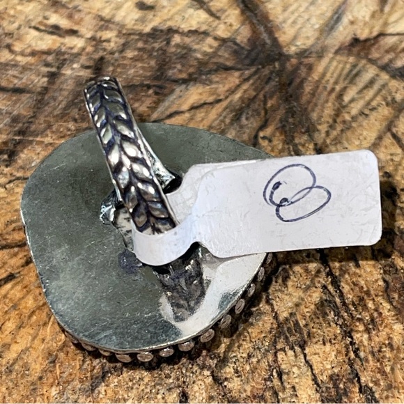 K2 Azurite Ring Size 8 - Picture 7 of 8